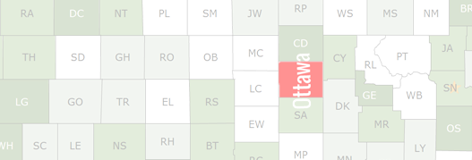 Ottawa County Map
