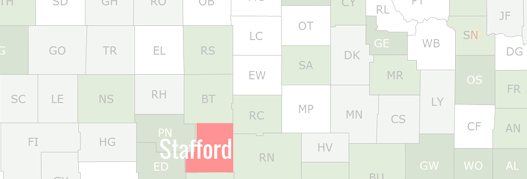 Stafford County Map