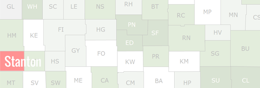 Stanton County Map