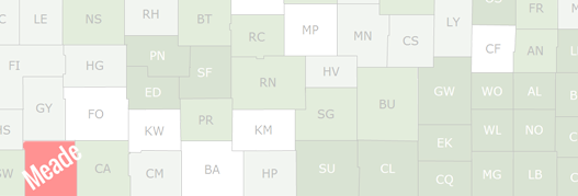 Meade County Map