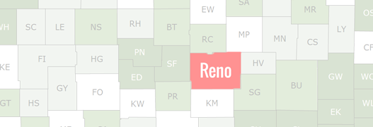 Reno County Map